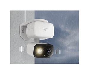 Tapo C216 V1 - Caméra de surveillance réseau - panoramique / inclinaison - couleur (Jour et nuit) - 3 MP - 2304 x 1296 - 2K - Focale fixe - audio -