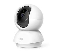 Tapo C21A 2K(3MP) Caméra Surveillance WiFi intérieure 360°, Vision Nocturne, Notifications en Temps réel, Détection de Personne, Suivi de Mouvement, Télécommande, Compatible avec Alexa