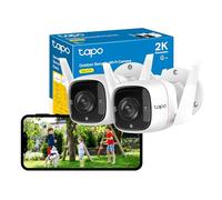 Tapo C310 V2 - Caméra de surveillance réseau - extérieur - résistant aux intempéries - couleur (Jour et nuit) - 3 MP - 2304 x 1296 - 1296p - Focale fixe - audio - sans fil - Wi-Fi - 2.4GHz radio - H.2