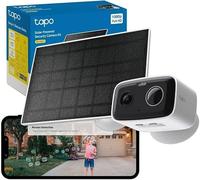 Tapo C400 KIT Caméra de sécurité extérieure sans Fil, caméra de sécurité Solaire, caméra extérieure Couleur Nuit, détection AI, IP65, Pas de hub nécessaire, Alexa, Google Home, Stockage Flexible, Pas