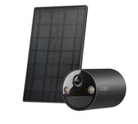 Tapo C411 Kit Caméra de sécurité extérieure sans Fil Solaire avec Batterie 2K 3 MP Détection IA IP65 Aucun hub requis Alexa Google Home Stockage Flexible