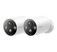 Tapo C425 V1.6 - Caméra de surveillance réseau - intérieur, extérieur - anti-poussière/résistant aux intempéries - couleur (Jour et nuit) - 4 MP - 2560 x 1440 - 2K - Focale fixe - audio - sans fil - W