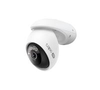 Tapo C560WS Caméra de sécurité extérieure 4K 8MP Reconnaissance faciale Locale, Nuit étoilée, vidéosurveillance, IP66, détection IA à 360°, WiFi 6, Stockage Flexible, Google Home/Alexa, Notification
