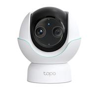 Tapo C840 Caméra de Surveillance Double Objectif 2K 4MP + 1080p, Moniteur pour bébé avec IA panoramique/inclinable