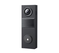 Tapo D205 2K 3MP Batterie Sonnette Caméra sans Fil, Pas de Frais mensuels, Champ de Vision 160° Ultra Large, Sonnette vidéo sans Fil, Audio bidirectionnel, détection TP-Link AI, Batterie 180 Jours