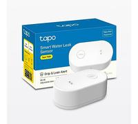Tapo Détecteur de Fuite d'eau Intelligent, capteur de Fuite d'eau - Notifications d'applications en Temps réel, Alarme de 90 DB, étanchéité IP67, Batterie Incluse, Installation Flexible, hub Tapo