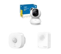 Tapo Détecteur de Mouvement C210 H100 Hub T100, Lorsque Le capteur détecte Un Mouvement, la caméra de Surveillance Tourne dans Une certaine Direction pour l'observation