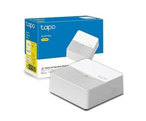 Tapo Hub Connecté WiFi avec Carillon, Domotique Intelligente Alarme H200 | Connecte 64 appareils (caméras/capteurs/interrupteurs/sonnettes), 19 sonneries pour alarme & carillon de porte, plug & play