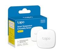 Tapo Hygromètre intelligent, thermomètre et hygromètre, stockage de données gratuit, notifications en temps réel, batterie incluse, fonctionne avec Alexa et Google Home, concentrateur Tapo requis