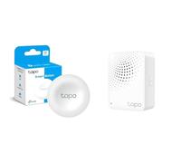 Tapo Interrupteur connecté Tapo S200B avec Hub, actions intelligentes, contrôle des appareils intelligents avec bouton, alarme en un clic, compatible avec Alexa et Google Home