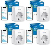 Tapo Matter Prise Connectée WiFi, Suivi de consommation, 16A Type F, Compatible avec Alexa, Google Home et SmartThings, Contrôler Le radiateur, Le Chauffage, Économie d'énergie, Tapo P110M