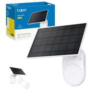 Tapo Panneau solaire, installation flexible et réglage de l'angle, charge solaire haute efficacité de 45 minutes pour une utilisation quotidienne, IP65 résistant aux intempéries