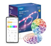 Tapo Ruban LED Connecté WiFi 10m (5m*2) LED chambre Multicolore RGB L900-10 | Commande vocale Alexa/Google, revêtement PU durable et découpe sur mesure, programme & minuterie via appli, aucun hub requis