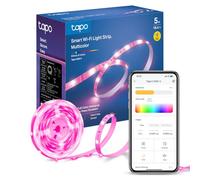 Tapo Bande lumineuse connectée LED RVB 5m WiFi Adhésif 3M 50 000 h 2100 mcd Synchronisation musicale