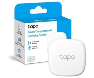Tapo T310 V1 - Capteur de température et d'humidité - intelligent - sans fil - 863 - 865 Mhz, 868 - 868.6 MHz - avec stockage et exportation de données (2 ans)