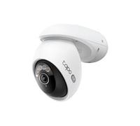 TP-Link Caméra IP Tapo TC46 – Intérieur/extérieur, filaire/sans fil, Alexa/Google – Noir/Blanc