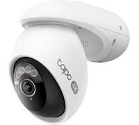 Tapo TC46 V1 - Caméra de surveillance réseau - panoramique / inclinaison - extérieur - anti-poussière / étanche - couleur (Jour et nuit) - 8 MP - 3840 x 2160 - 4K - Focale fixe - audio - sans fil - Wi