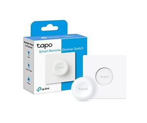 Tapo Variateur d'intensité intelligent à distance, contrôle multiple, notifications en temps réel, pas de fil nécessaire, batterie incluse, concentrateur Tapo requis vendu séparément, installation et