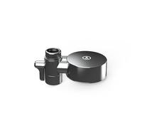 Tappwater EcoPro Compact - Le plus petit filtre à eau sur robinet disponible, filtre plus de 100 substances. Système de filtration en 5 étapes avec nanotechnologie. Filtre à eau sur robinet (chromé)