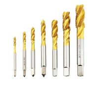 Taraud à vis en acier revêtu de filetage métrique en spirale, Machine M2-M18 HSS6542, outil foret 1 pièce(M3.5x0.6)