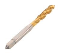 Taraud Hélicoïdal Hss 1/4-20 pour Perceuse, Réparation Filetage Métal | Acier Rapide Plaqué Titane, Pointe Spiralée, Usage Automobile, Entretien, Bricolage et Pièces en Bois