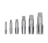Tarauds a Filetage NPT, 6 Pièces Filiere Plomberie Tarauds Et Filières Jeu De Robinets Pour Tuyaux, Taraud De Formage De Filetage Interne Robinet Fileté Pour Pipeline, 1", 1/8", 1/4", 3/8", 1/2", 3/4"
