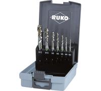 Tarauds à machines Ruko DIN371 / 376-C M3-M12 HSS-Co Cassette plastique 7 pces - 245062RO