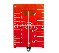 Target Card for Floors - L Shape Level Target Plate