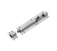 Targette cylindrique droite en chrome satiné 152mm