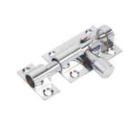 Targette droite en chrome poli 38mm