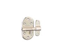 Targette pêne rond 25 mm 28208612 nickelé