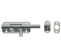 Targette pêne rond dimensions 54x24mm laiton chromé - - 5801500