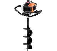 Tarière à essence 52 cm³ 1450 W avec forets de 20 cm et 1 rallonge