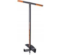 Tarière/foreuse pour jardin - Tarière manuelle - Diamètre 25 cm - Acier robuste - Pour les trous de clôture et de plantation - Utilisation manuelle simple