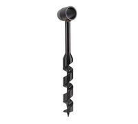 Tarière manuelle acier carbone pour camping survie bois 1pc | Forage autotaraudeuse, mèche tranchante, portable légère pour extérieur