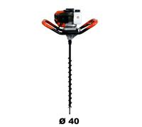 GT GARDEN - Tarière thermique 52 cm3 3 CV + mèche 40 mm