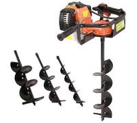 Varan Motors - TT-GD520-EU2 PERCEUSE A ESSENCE 3HP 52CC EU2 + 3 FILS DE PERCAGE PERCEUSE