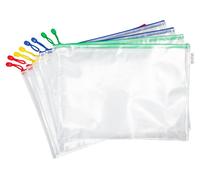 tarifold 509039 djois Pochette à fermeture éclair ZIPPER, DIN A3, PVC, assortie