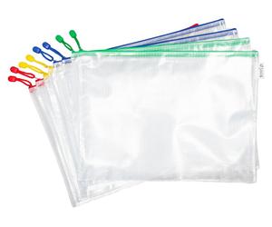 tarifold 509039 djois Pochette à fermeture éclair ZIPPER, DIN A3, PVC, assortie