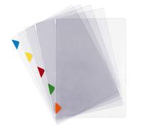 Tarifold Es 511519- Pack 5 Dossier Uñero PVC A4+ PVC Long Life, Extra Resistentes - Gran capacidad, colores surtidos, 5u.