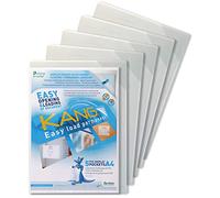 Tarifold Fr 194680- Lot de 5 Kang Easy Load, Pochettes porte affiche A4 Autocollant, insertion facile et rapide au coin- Transparent (Lot 5 pcs)