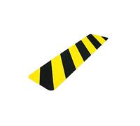 TARIFOLD Fr 197614 - Bande adhésive Signalisation et Marquage au Sol sécurité, Intérieur/Extérieur « Adhésif Extra Puissant pour toutes surfaces » 150 x 610mm -Jaune/Noir, 1 unité