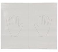 Tarifold Fr 335153-5 Film Autocollant Antimicrobien pour Protection des Surfaces Size M : 600x 500mm: comptoir, tables, écrans, portes battantes|Détruit 99,9% Microbes, Efficacité prouvée- 5 pcs.