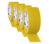 TARIFOLD Ruban de marquage au sol PVC, largeur 50 mm, longueur 33 m -Vinyle 150µ, Jaune, citronier, x 197704 (Lot de 4)