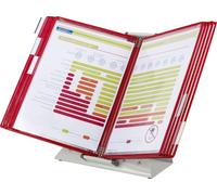 tarifold tdisplay Support de table en métal incl. 10 pochettes transparentes
