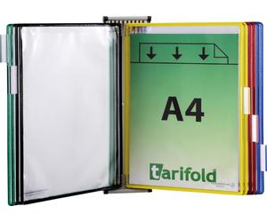 tarifold tdisplay Wandsichttafelsystem Metall, bestckt