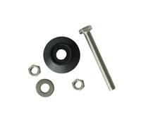 TARONIX Pieds réglables pour Meubles 1 pièces réglable Meubles Glisse nivellement Pieds Fixes Coussinet Dia 30-125MM Base en Nylon Joint fileté M5 M6 M8 M10 M12 M14 M16 M20 M24(D40xM12x200)