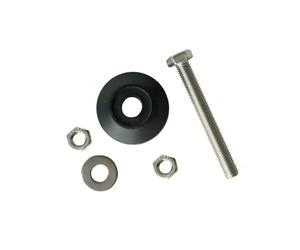 TARONIX Pieds réglables pour Meubles 1 pièces réglable Meubles Glisse nivellement Pieds Fixes Coussinet Dia 30-125MM Base en Nylon Joint fileté M5 M6 M8 M10 M12 M14 M16 M20 M24(D80xM16x120)