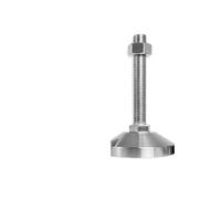 TARONIX Pieds réglables pour Meubles Pied de Sabot réglable et Robuste en Acier Inoxydable 16/20 M6/8/10/12/304, Support de vis de Fixation de Machine mécanique 30~60mm(D60xM20x100)
