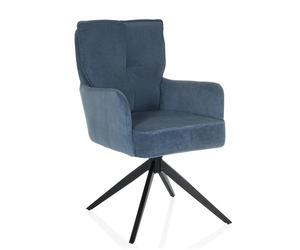 TARUGO - Chaise rembourrée Bleu